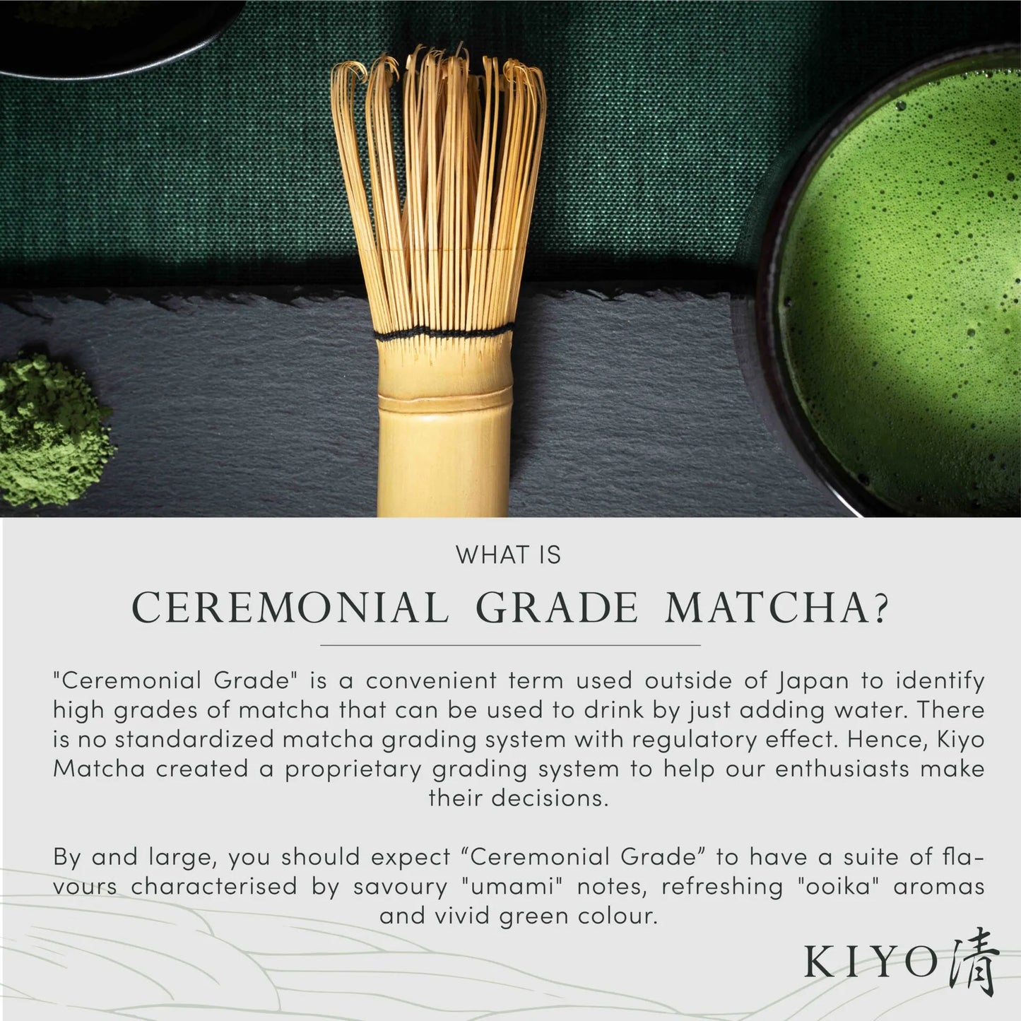 Premium Grade Ceremonial Uji Matcha (1.4oz/40g) - Kiyo Matcha