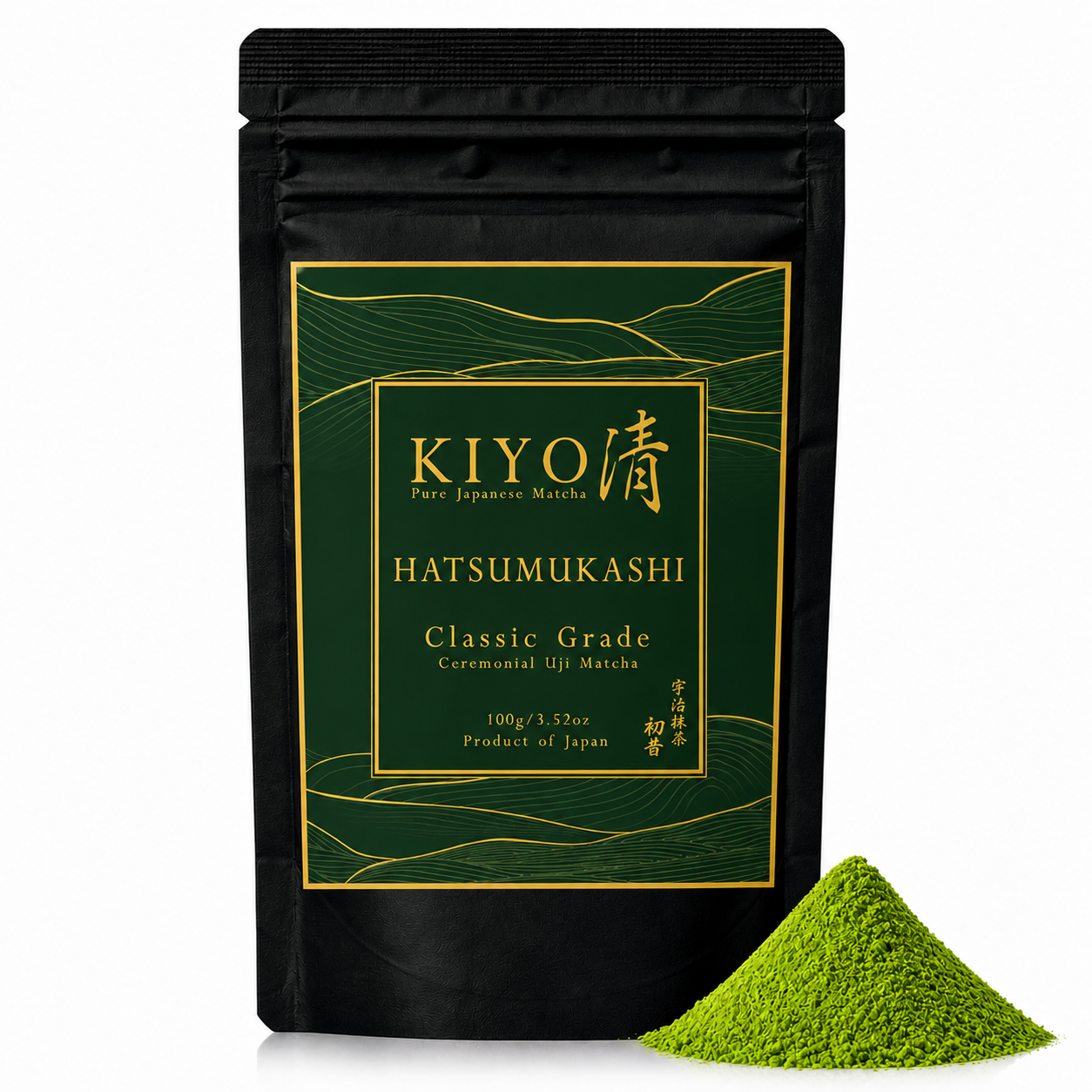 Classic Grade Hatsumukashi Ceremonial Uji Matcha (3.5oz/100g)