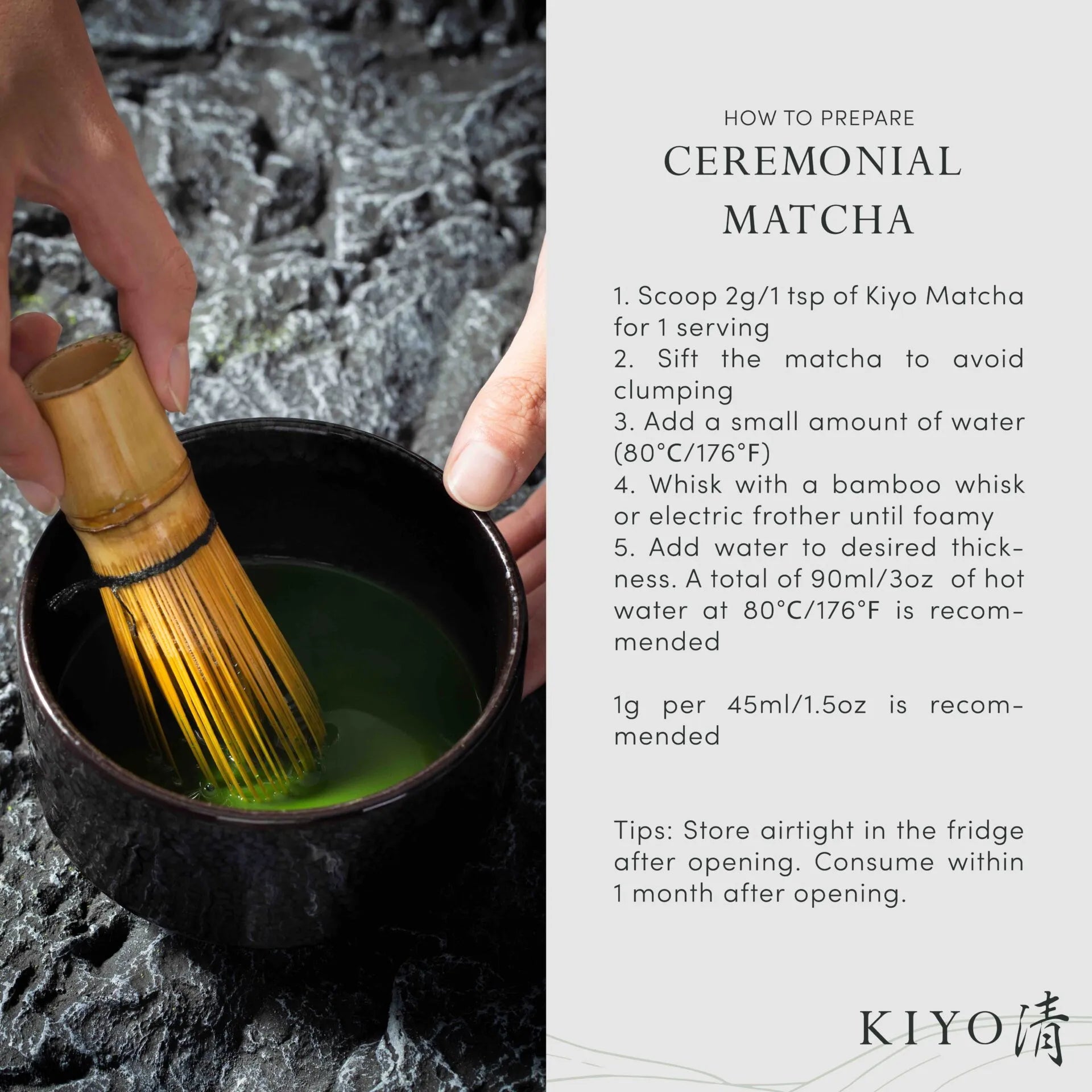 Ritual Grade Wakyo Ceremonial Uji Matcha (1.4oz/40g) – Kiyo Matcha