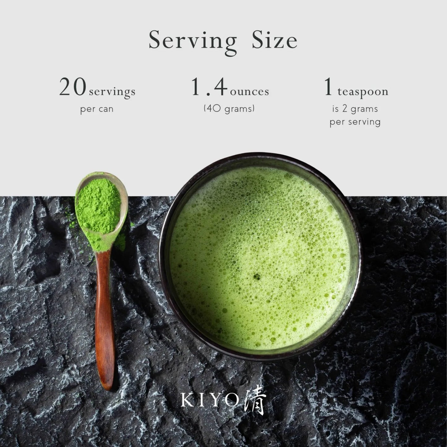 Premium Grade Ceremonial Uji Matcha (1.4oz/40g) - Kiyo Matcha