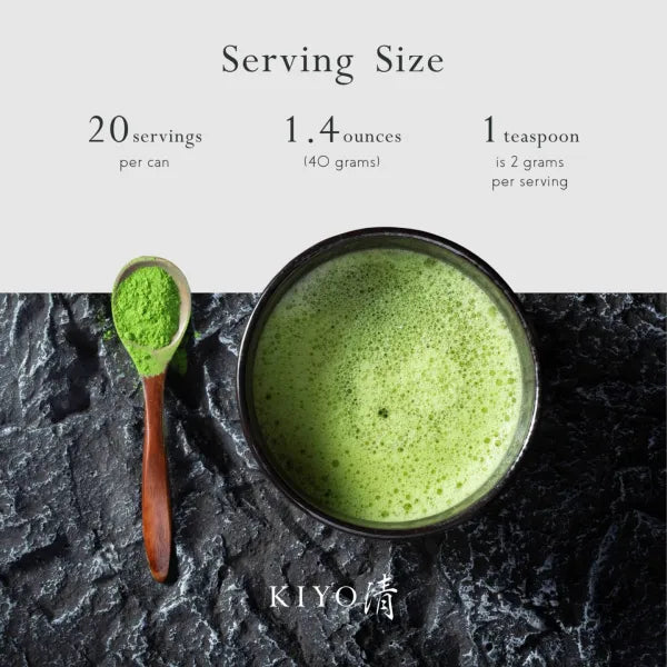 Classic Grade Ceremonial Uji Matcha (1.4oz/40g) - Kiyo Matcha