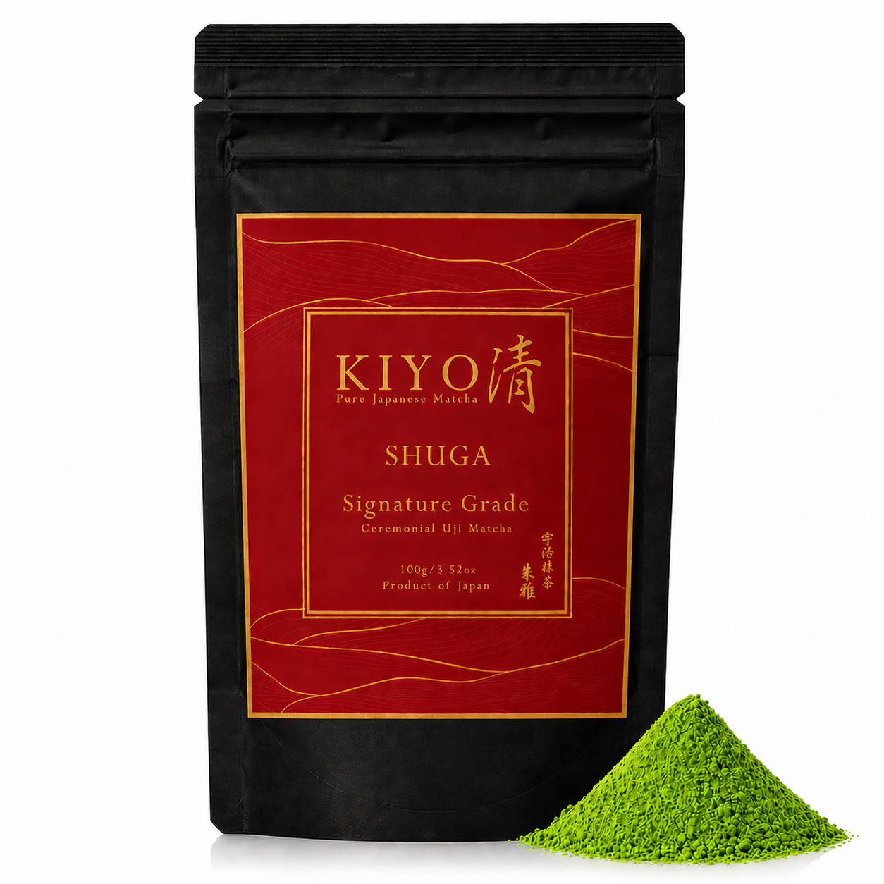 Signature Grade Shuga Ceremonial Uji Matcha (3.5oz/100g) - Kiyo Matcha