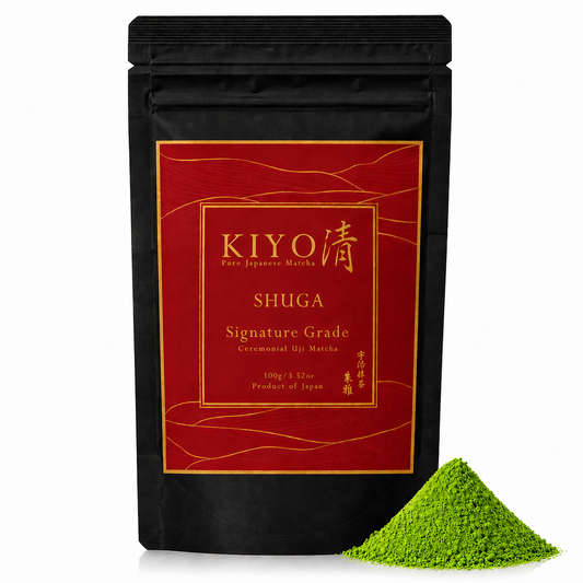 Signature Grade Shuga Ceremonial Uji Matcha (3.5oz/100g) - Kiyo Matcha